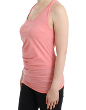 Load image into Gallery viewer, Cavalli Chic Pink Cotton Blend Tank Top
