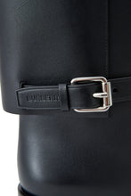 Load image into Gallery viewer, Burberry Equestrian Style Luxe Black Leather Boots
