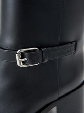 Load image into Gallery viewer, Burberry Elegant Leather Ankle Boots with Chic Buckle Detail
