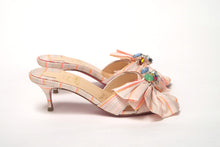 Load image into Gallery viewer, Christian Louboutin Multicolor Kitten Heel Studded Flat Shoes
