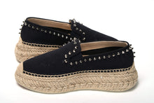 Load image into Gallery viewer, Christian Louboutin Obscur Black Platform Espadrille Espadrille Shoes
