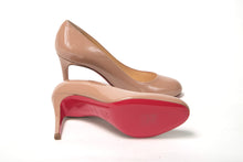 Load image into Gallery viewer, Christian Louboutin Nude Round Toe High Pump Shoe
