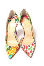 Load image into Gallery viewer, Christian Louboutin Multicolor Flower Printed High Heels Pumps Shoes
