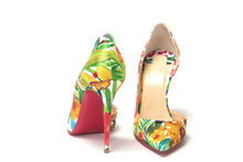 Load image into Gallery viewer, Christian Louboutin Multicolor Flower Printed High Heels Pumps Shoes
