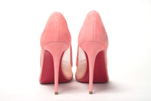 Load image into Gallery viewer, Christian Louboutin Pink Galativi Suede High Heels Pumps
