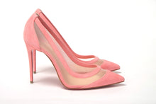 Load image into Gallery viewer, Christian Louboutin Pink Galativi Suede High Heels Pumps
