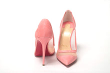 Load image into Gallery viewer, Christian Louboutin Pink Galativi Suede High Heels Pumps
