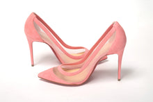 Load image into Gallery viewer, Christian Louboutin Pink Galativi Suede High Heels Pumps
