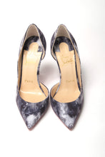 Load image into Gallery viewer, Christian Louboutin Multicolor Denim Print High Heels Pumps
