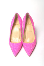 Load image into Gallery viewer, Christian Louboutin Hot Pink Embellished High Heels Pumps
