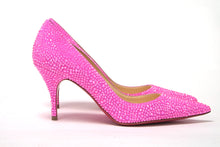 Load image into Gallery viewer, Christian Louboutin Hot Pink Embellished High Heels Pumps
