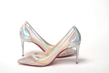 Load image into Gallery viewer, Christian Louboutin Version Rose Embellished High Heels Pumps
