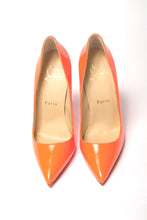 Load image into Gallery viewer, Christian Louboutin Neon Orange So Kate Patent High Heel
