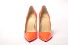 Load image into Gallery viewer, Christian Louboutin Neon Orange So Kate Patent High Heel
