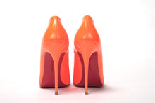 Load image into Gallery viewer, Christian Louboutin Neon Orange So Kate Patent High Heel
