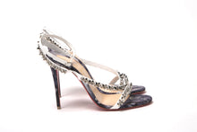 Load image into Gallery viewer, Christian Louboutin Multicolor silver Mafaldina Spikes High Heels
