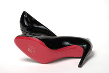 Load image into Gallery viewer, Christian Louboutin Simple Pump 85 Patent Black Heel
