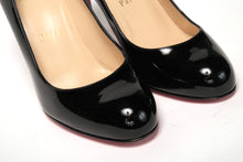 Load image into Gallery viewer, Christian Louboutin Simple Pump 85 Patent Black Heel
