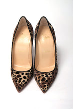 Load image into Gallery viewer, Christian Louboutin Multi/Black Leopard Kate 100 Pony Heel
