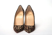 Load image into Gallery viewer, Christian Louboutin Multi/Black Leopard Kate 100 Pony Heel
