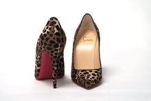 Load image into Gallery viewer, Christian Louboutin Multi/Black Leopard Kate 100 Pony Heel
