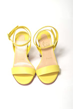 Load image into Gallery viewer, Christian Louboutin Citronnade/Nickel Tournikouna 55 Nappa Sandal
