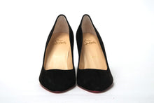 Load image into Gallery viewer, Christian Louboutin Black Tanja 85 Veau Heel
