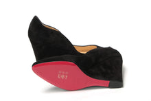 Load image into Gallery viewer, Christian Louboutin Black Tanja 85 Veau Heel
