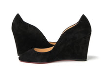 Load image into Gallery viewer, Christian Louboutin Black Tanja 85 Veau Heel
