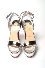 Load image into Gallery viewer, Christian Louboutin Silver/Multi Arendisc Alta Platform Heel
