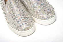 Load image into Gallery viewer, Christian Louboutin White Ab/Clear Ab Roller Boat Woman Flat Sneaker
