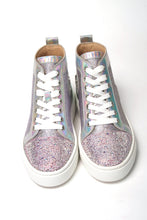 Load image into Gallery viewer, Christian Louboutin Ab/Silver Super Lou Strass Fla Sneakers
