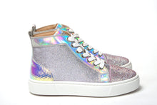 Load image into Gallery viewer, Christian Louboutin Ab/Silver Super Lou Strass Fla Sneakers
