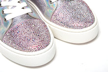 Load image into Gallery viewer, Christian Louboutin Ab/Silver Super Lou Strass Fla Sneakers
