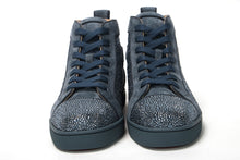 Load image into Gallery viewer, Christian Louboutin Blue Louis Junior Spikes Sneaker Shoes
