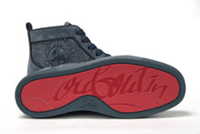 Load image into Gallery viewer, Christian Louboutin Blue Louis Junior Spikes Sneaker Shoes
