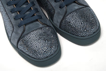 Load image into Gallery viewer, Christian Louboutin Blue Louis Junior Spikes Sneaker Shoes
