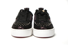 Load image into Gallery viewer, Christian Louboutin Version Black Happy Rui Spikes Flat Shoes
