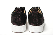 Load image into Gallery viewer, Christian Louboutin Version Black Happy Rui Spikes Flat Shoes
