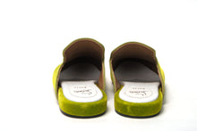 Load image into Gallery viewer, Christian Louboutin Bourgeon Lime Navy Coolito Flat Shoes
