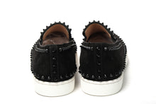 Load image into Gallery viewer, Christian Louboutin Black Pik Boat Flat Veau Shoes
