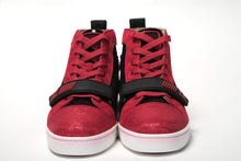 Load image into Gallery viewer, Christian Louboutin Black/Loubi Version Louis Orlato Vs Flat Trico Shoes
