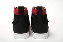 Load image into Gallery viewer, Christian Louboutin Black/Loubi Version Louis Orlato Vs Flat Trico Shoes
