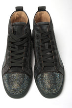 Load image into Gallery viewer, Christian Louboutin Tsar/Crv/Irid/Green Louis Flat Veau Shoes
