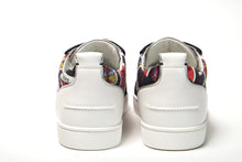 Load image into Gallery viewer, Christian Louboutin Black Multi/Marine Mat Louis Junior Spikes Shoes

