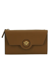 Load image into Gallery viewer, Versace Elegant Calf Leather Wallet with Medusa Logo
