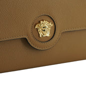 Load image into Gallery viewer, Versace Elegant Calf Leather Wallet with Medusa Logo
