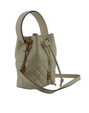 Load image into Gallery viewer, Versace Elegant Small White Leather Bucket Shoulder Bag
