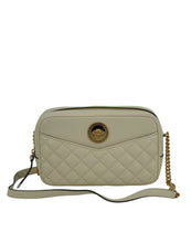 Load image into Gallery viewer, Versace Elegant White Leather Camera Shoulder Bag
