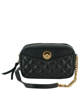 Load image into Gallery viewer, Versace Elegant Small Black Leather Crossbody Bag
